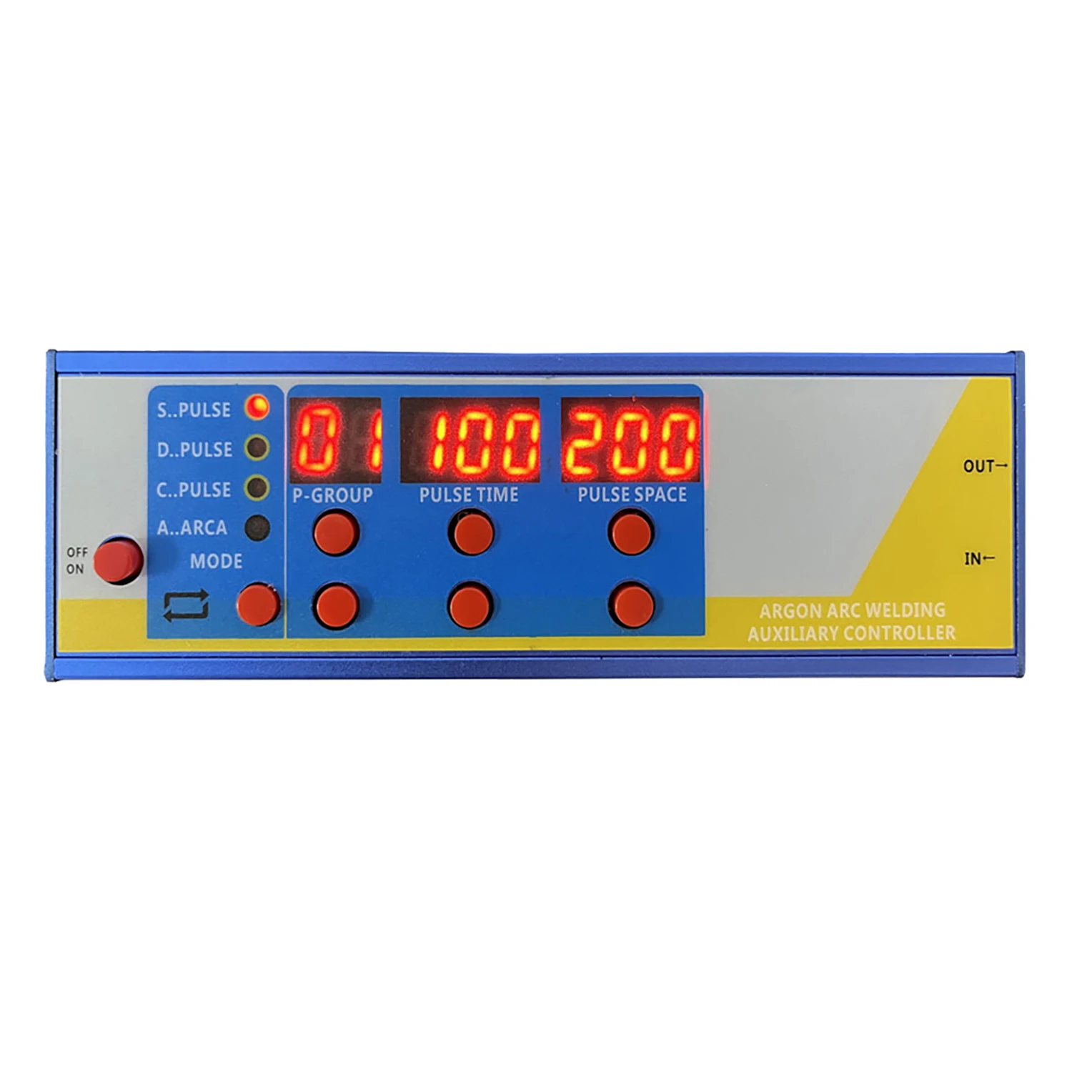 

Argon Arc Welding Modified Cold Welding Machine Controller Sheet Pulse Spots Welding with Pulse Time Pulse Interval Adjustable,