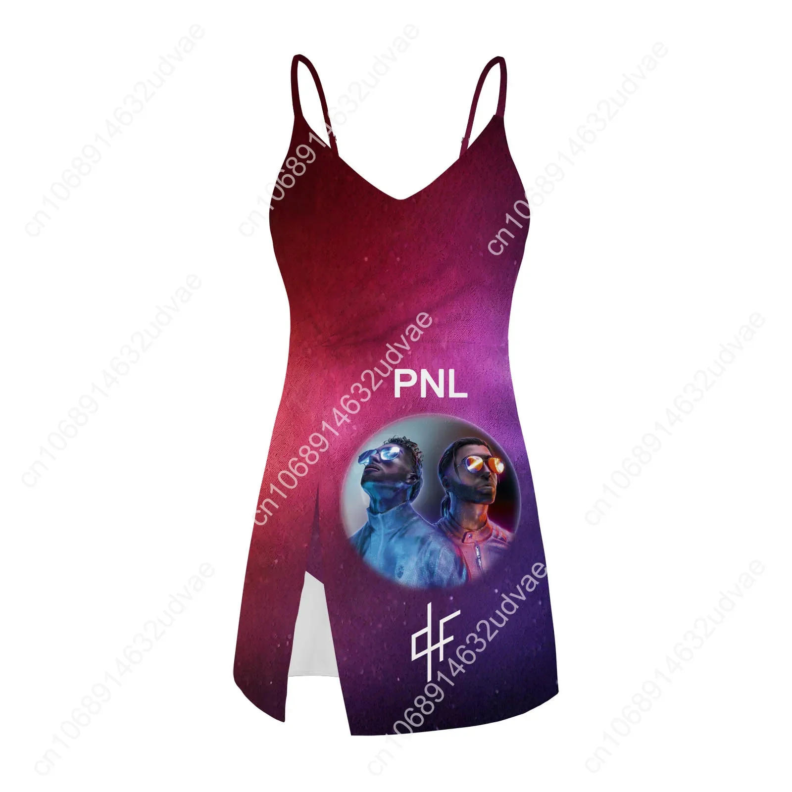 Le Monde Chico Sling Dress Swimsuit PNL Album French Rapper Womens Bathing Suits Personalized Swimwear Bikini Custom Beachwear