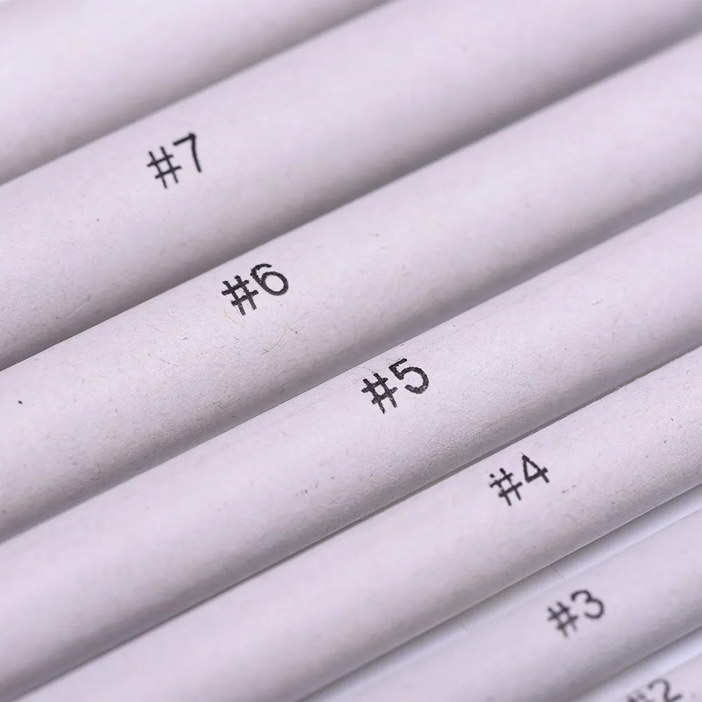 18Pcs Paper Felt Blending Stumps Set Double Ended 8 Sizes Sketch Drawing Pencil Rub Tool Blending Stump Stumps Pencil
