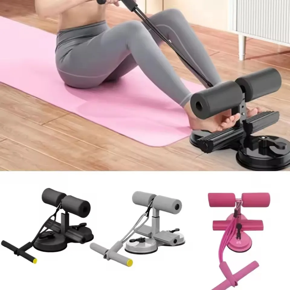 Abdominal Sit Up Ausrüstung Saugnäpfe Knöchel Unterstützung Workout Fitness Gerät Einstellbare Sport Körperliche Übung Aids