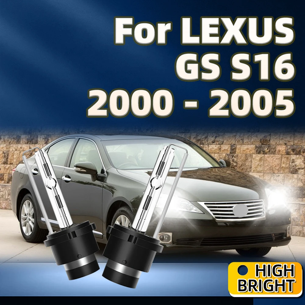 

2Pcs Xenon HID Bulbs 6000K 10000K Headlight Replacement D2R Car Bulb For LEXUS GS S16 2000 2001 2002 2003 2004 2005