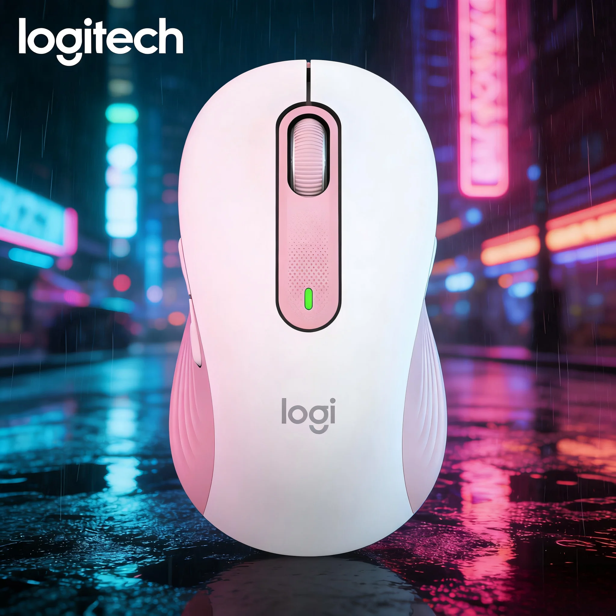 

Серия Logitech (M) Сверхлегкая, подходит для деловых поездок и офисных помещений, беспроводная двухрежимная портативная мышь M650/M650L