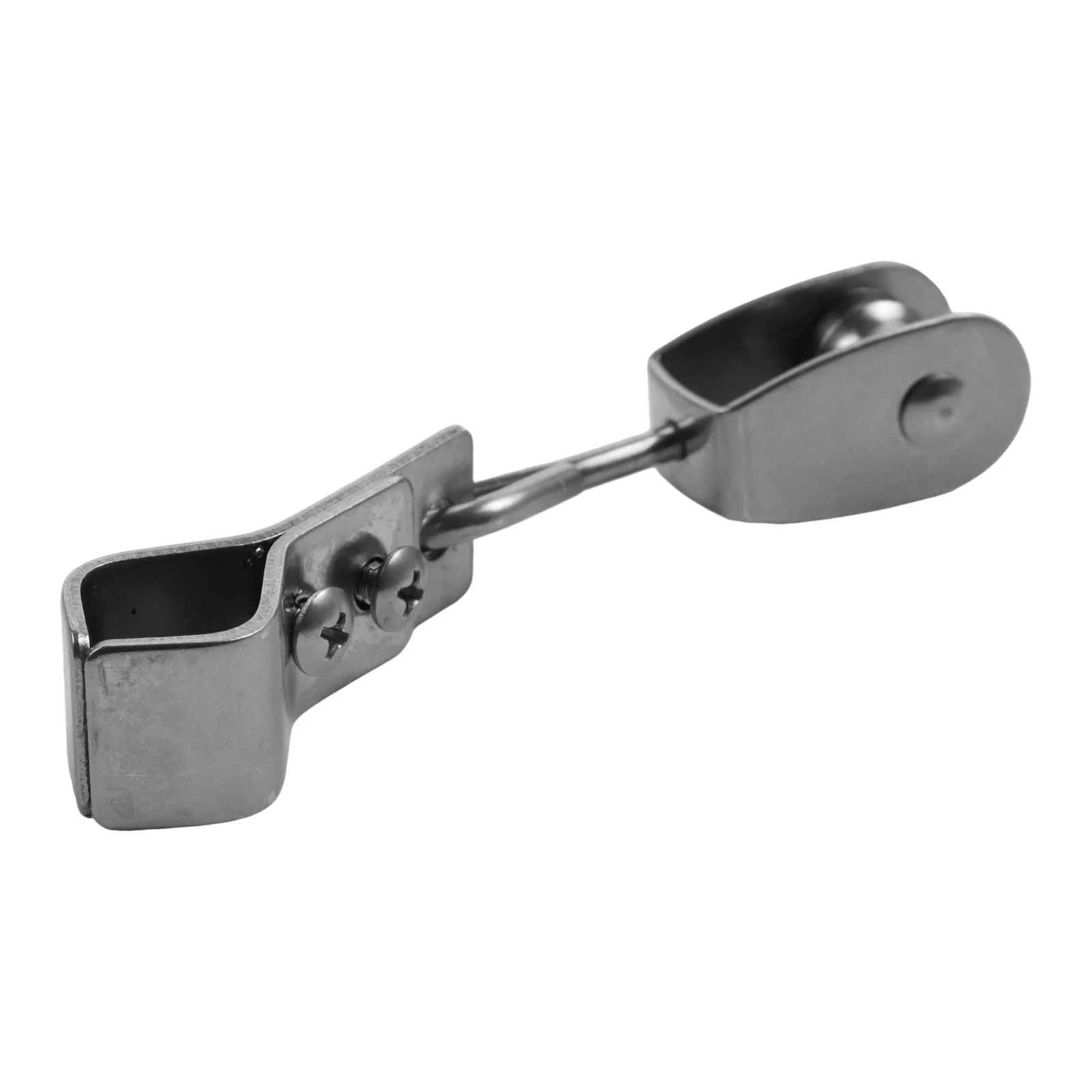 Heavy Duty 304 Stainless Steel Pulley & Clamps For Shade Sail Installation For Outdoor Pergolas Sun Shade Pipe Clips Hardware