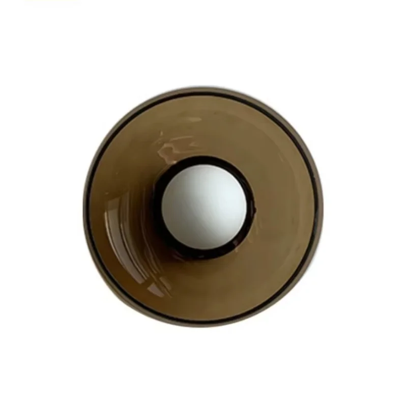 French LED E27 Glass Wall Light Modern Tea Shop Staircase Bedroom Bedside Background Wall Light