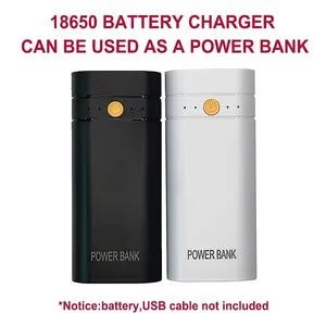 USB Type-C Battery Charger Case, Power Bank Box for the phone, electronic charging, not including batteries, DIY, 5V, 2a, 6000mah, 2x, 18650 12 Main Sales Power Bank Automotive - №3