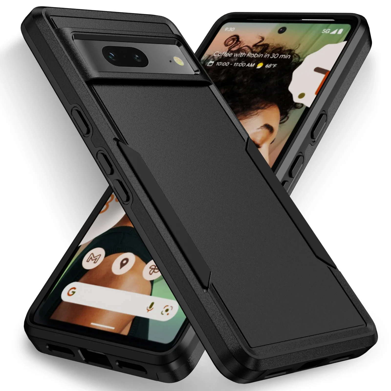 

for pixel 8 Fashion 2 in 1 Armor Case for Google Pixel 8A 8 Pro Pixel8 Pixel8A Fall Protection Funda