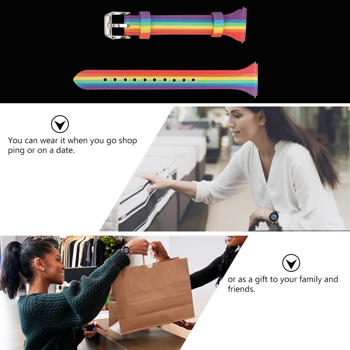 

22Mm High Quality Watch Strap Compatible with Galaxy Watch Comfort Fit Fashion Accessory Band Wristwear