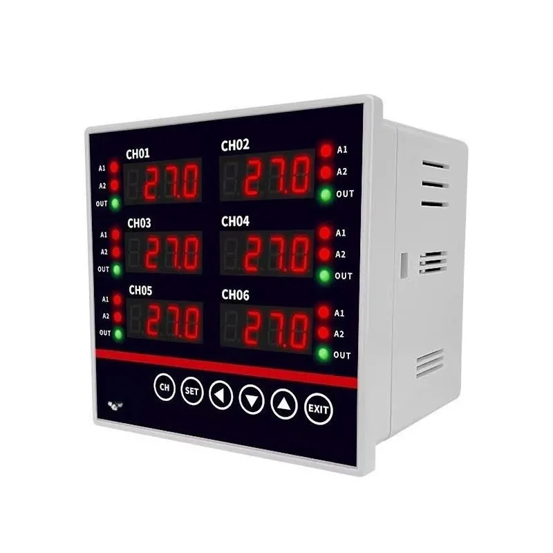 4-20mA Multichannel Thermostat 6 Channel Temperature Control Modbus Rtu RS485