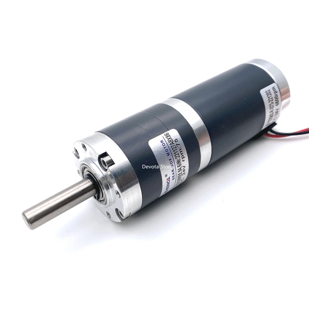 38MM Diameter DC 12V 24V Planetary Gear Motor ZGX38REE ZYTD38S-R DIY Model Motor