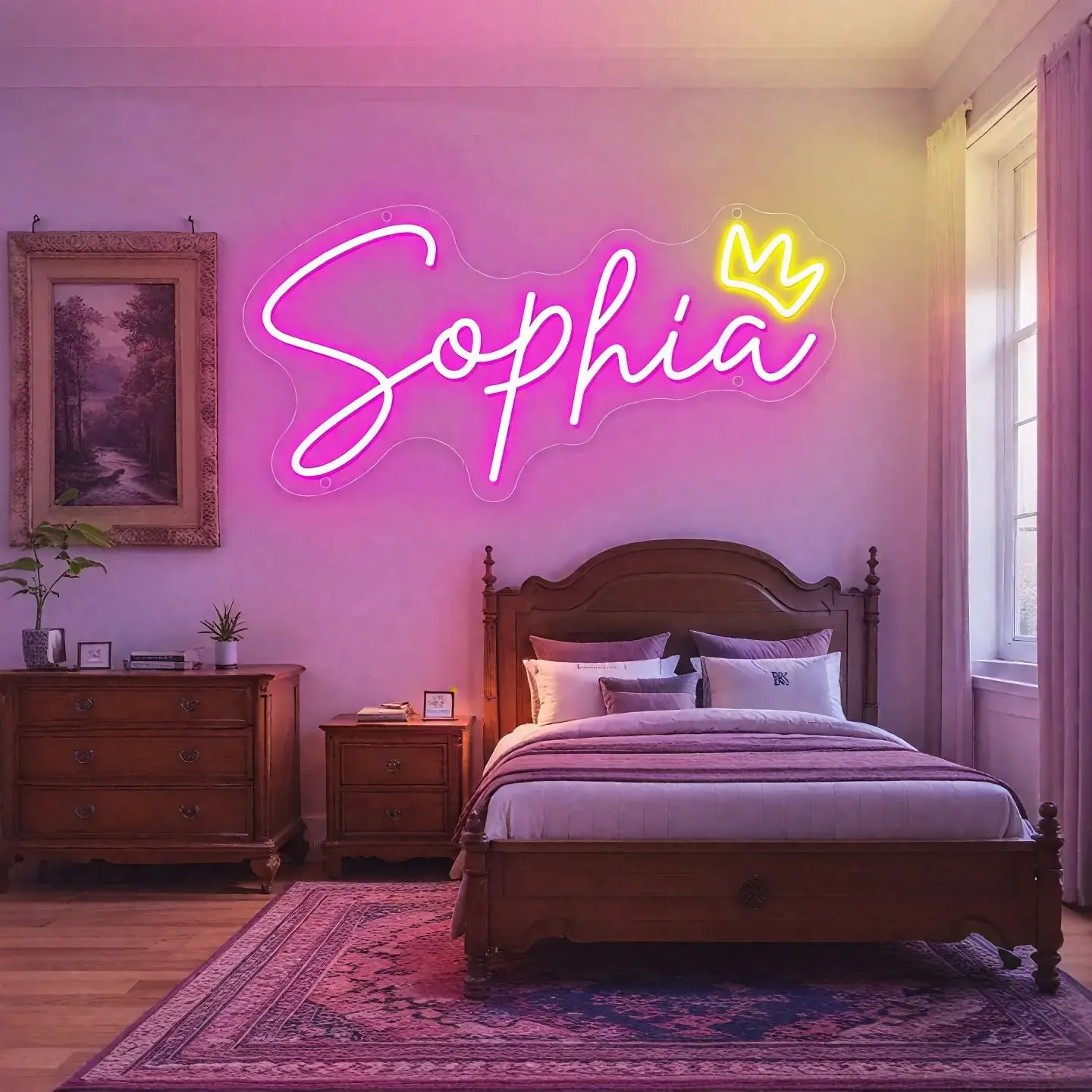Custom Name Neon Sign Gift for Kid Custom Name Signs Teenage Gift Led Neon Sign for Wall Decor Bedroom Decor Personalized Gifts