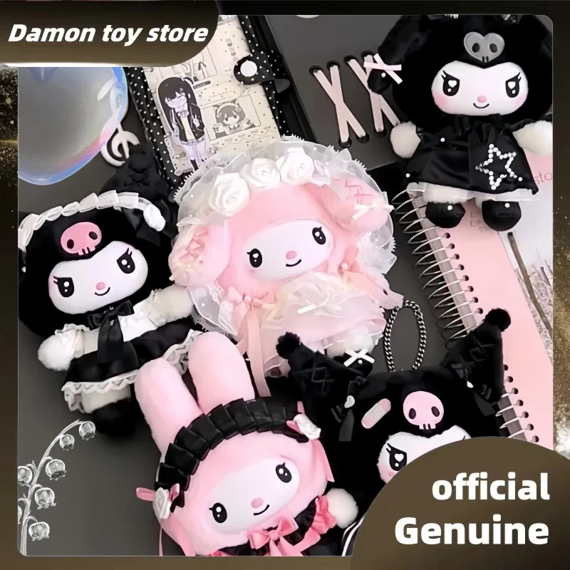 

New Genuine Sanrio Angel Garden Series Blind Box Kawaii Bag Pendants Cute Kuromi Melody Backpack Pendants Trendy Toys As Gifts