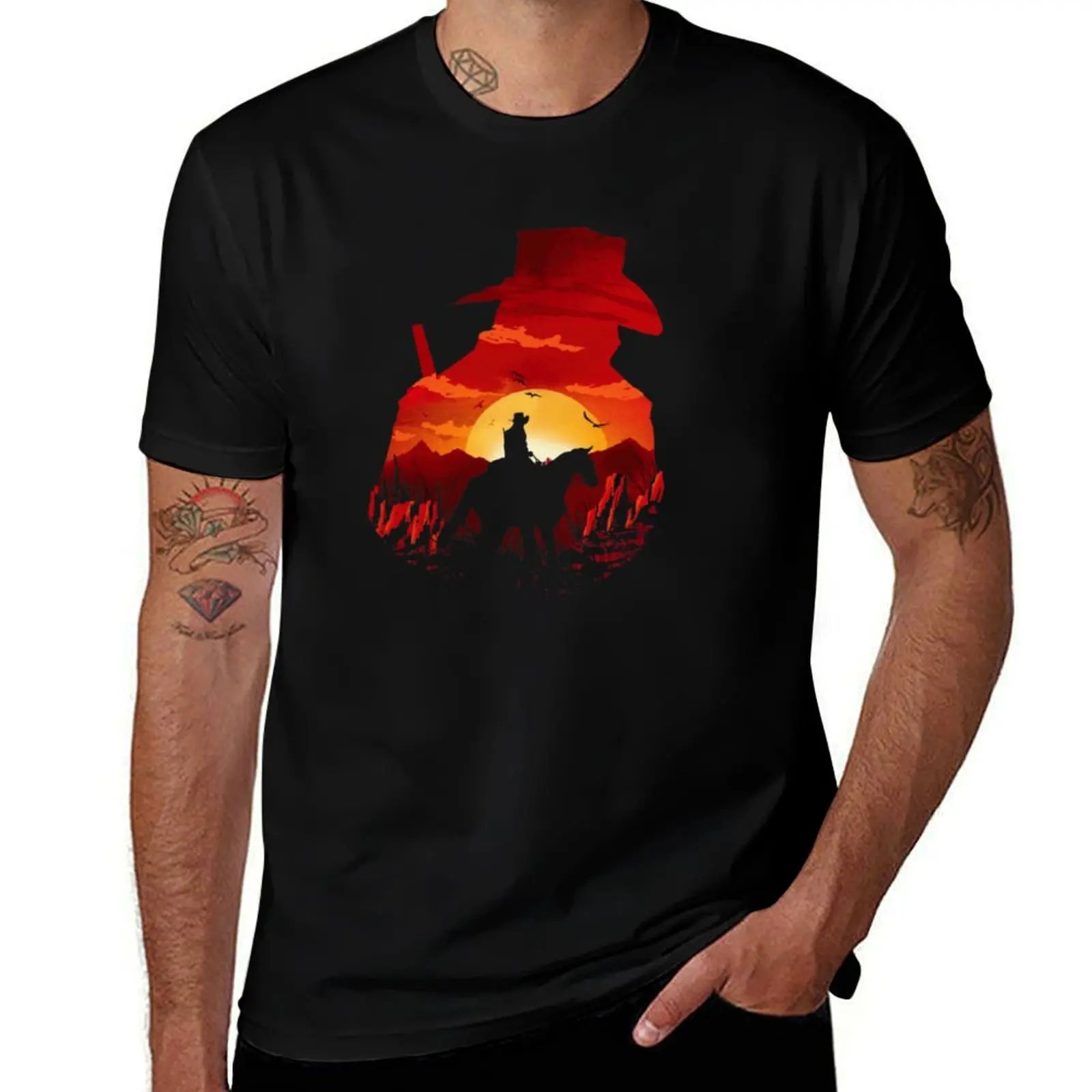 

Red-Logo T-Shirt new gifts and t-shirts aesthetic clothes Short sleeve tee men