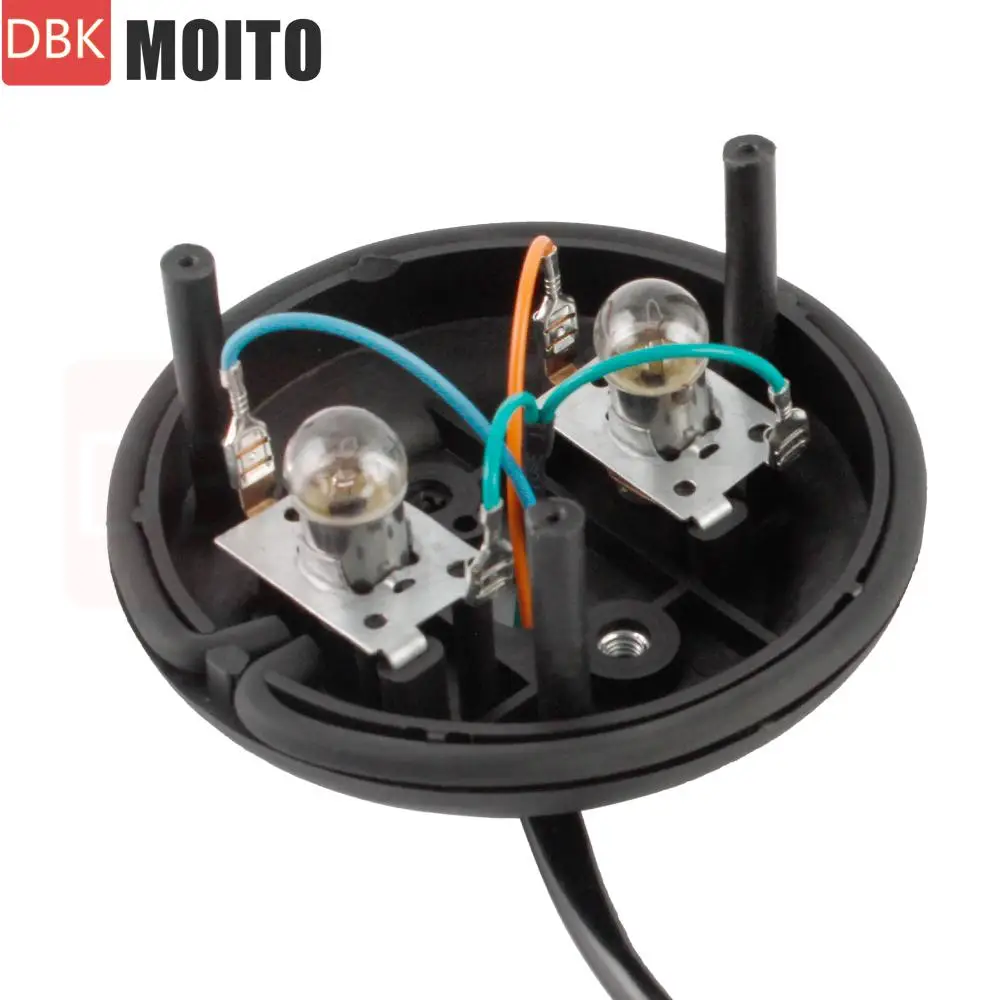 دراجة نارية الذيل الفرامل ضوء لوحة ترخيص مصباح ل MZ ETZ 150 250 251 301 ل Simson SR50 S51 لسوزوكي TS125 TS150 TS250 #3