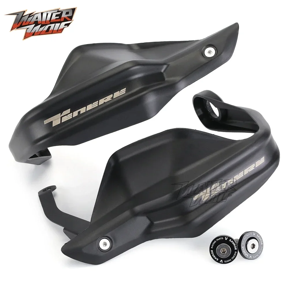 Handguard para Yamaha Tenere 700, XTZ700, XTZ 690, XTZ07, 2019-2024, braçadeira da barra do punho, tampa do pára-brisa da mão, T7, T700 Rally