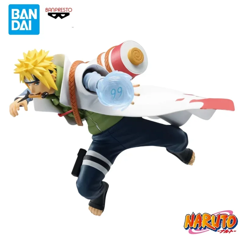 Originele Bandai Banpresto Anime Actiefiguren Model Naruto Hatake Kakashi Uchiha Itachi Namikaze Minato Verjaardagscadeau Ornamenten