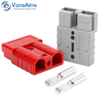 1pcs 50A 600V Battery Power Connector High Current Forklift Electrical Wire Connector Quick Plug Car Battery Charging Connector