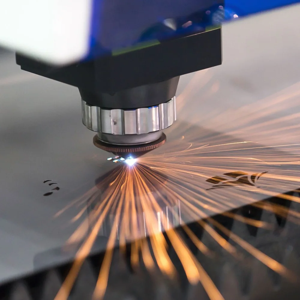Durable Booster Laser Nozzle D28 M11 Single Layer Fiber Laser Cutting Nozzles High Power High Speed Fiber Cutting Head