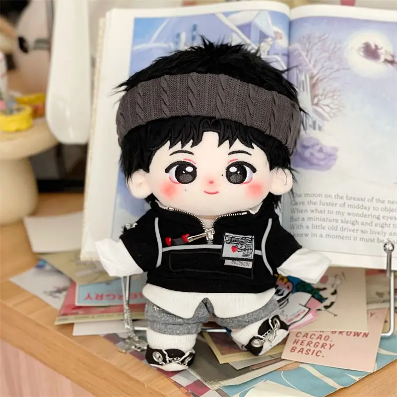 

Stuffed Alien Stage Ivan 20cm Cotton Doll Toys for Kids Adult Collectible Handsome Ivan Kawaii Plush Puppet Gifts for Girls Boys