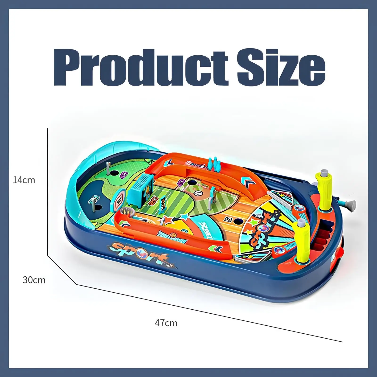 Juego de máquina de pinball para niños, juguete de mesa interactivo para padres e hijos, juego de batalla de reacción y coordinación mano-ojo para fiesta en casa