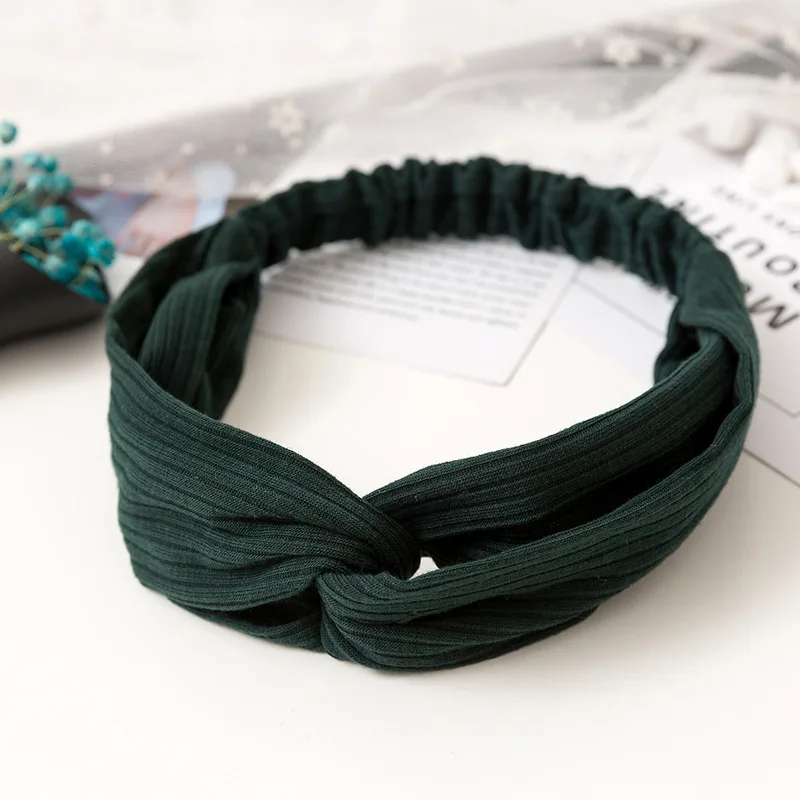 2026 Neues Design Modische Damen Sommer-Stil Stirnbänder Böhmischer Mädchen-Kreuzturban Bandagen-Haarbänder Haaraccessoires – Detail 17