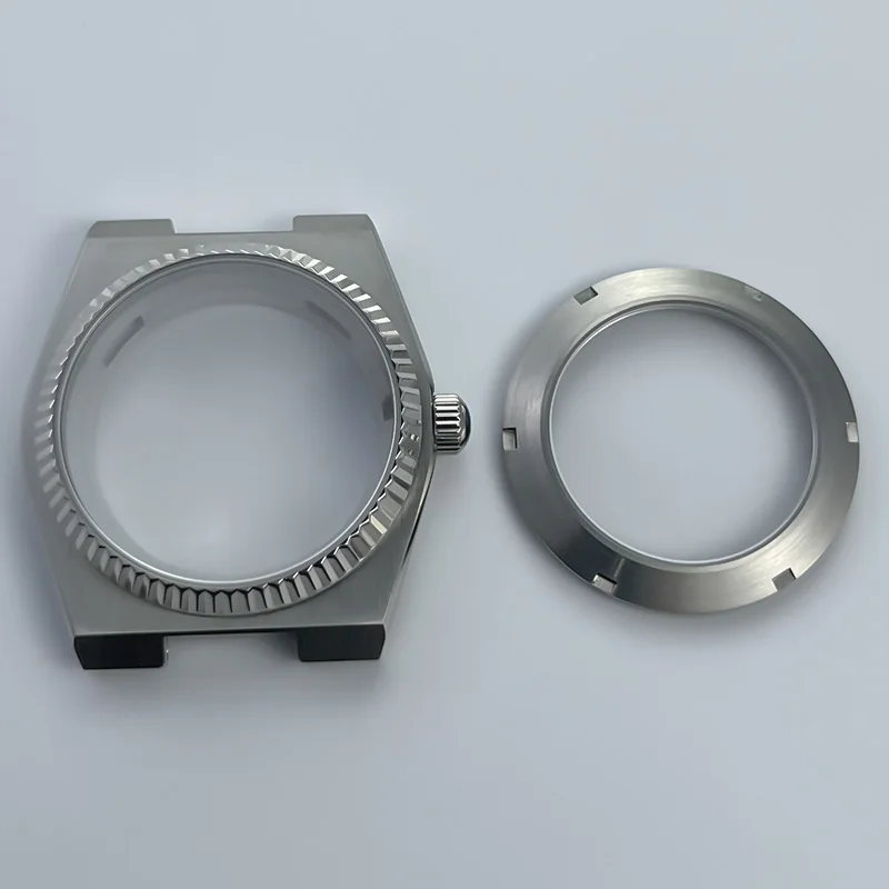 الذهبي NH35 NH36 40 مللي متر الياقوت الزجاج حزام ل 31.8 مللي متر الهاتفي ساعة اكسسوارات لحركة Seiko رويال أوك PRX سوبر لاعب