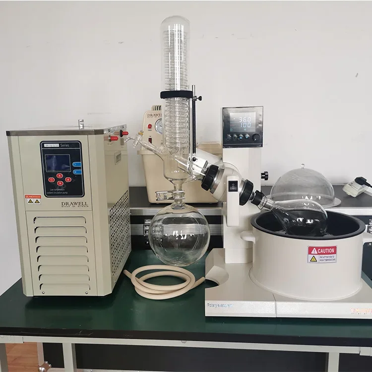 for DW-ORE-2000 2L 3L 5L 20L Electric Lift Rotovap Rotary Vacuum Evaporator With Cooler Heater