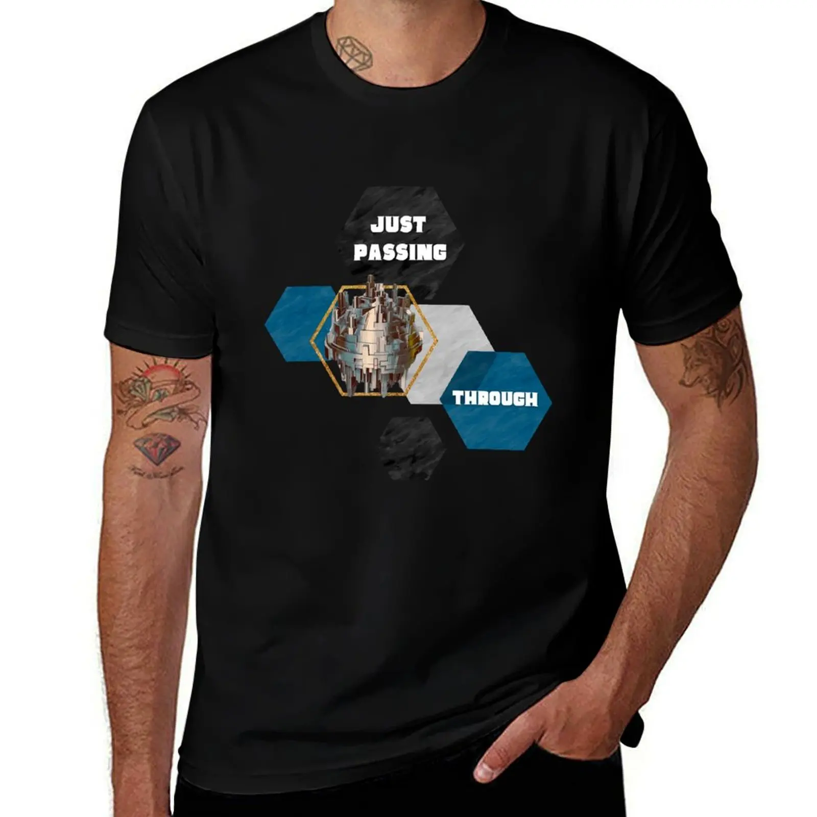 

Twilight Imperium - Warsun: Just Passing Through T-Shirt vintage t shirts anime t shirts Clothing Blouse mens vintage t shirts