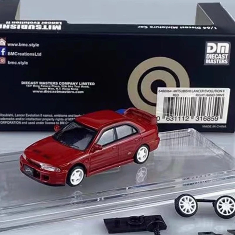 

BM 1:64 масштаб EVO II сплав имитация модели автомобиля статическая коллекция украшенные праздничные подарки игрушки классический сувенирный подарок