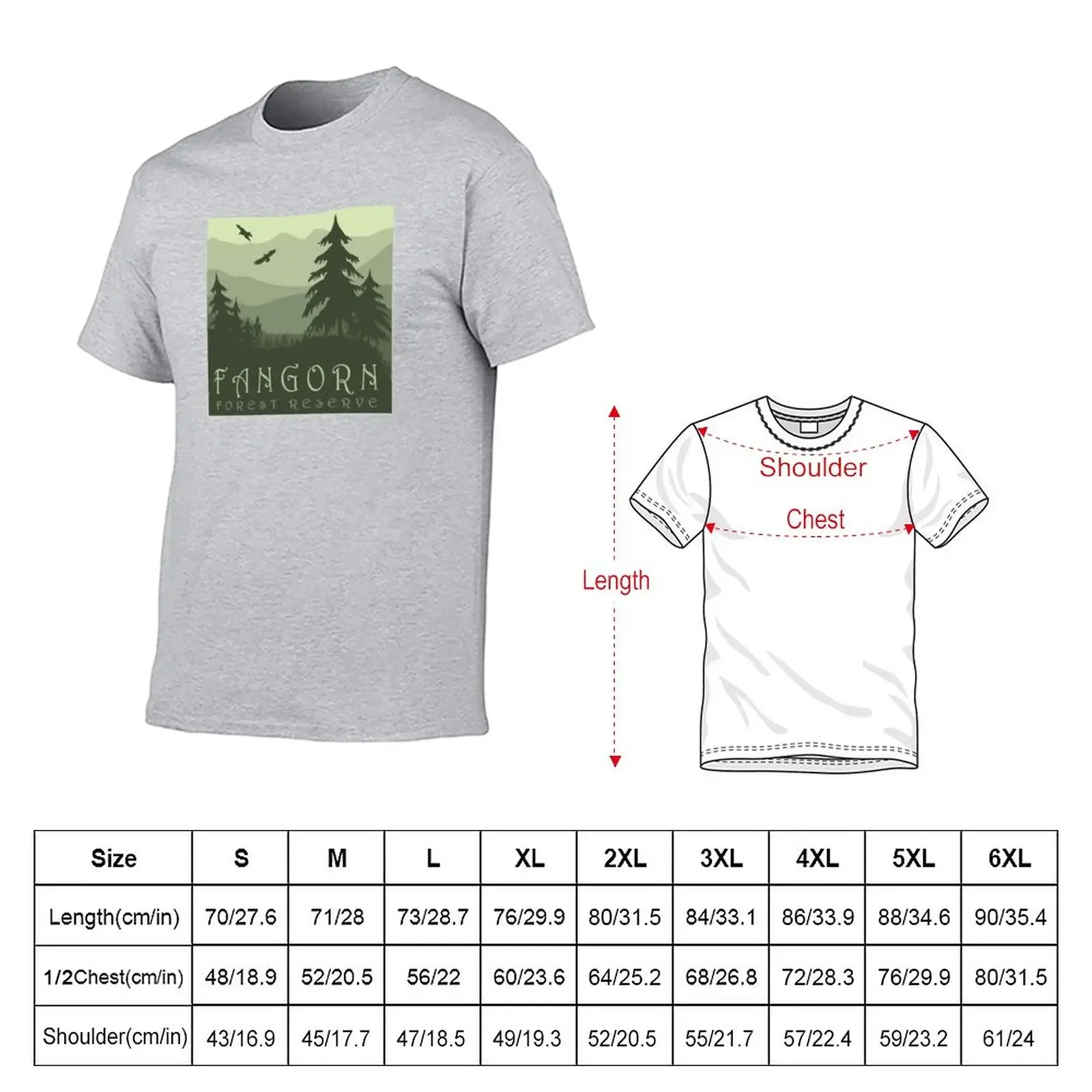 New Fangorn Forest Reserve T-Shirt boys white t shirts t-shirts man mens long sleeve t shirts