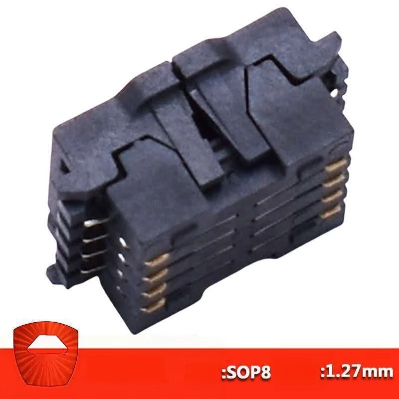 IC Chip ACA-SPI-004-K16 Test Stand SMT Patch SOP8 Pitch 1.27mm Burn Stand LOTES
