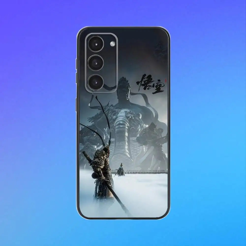 Funda de teléfono Blacks Myths W-Wu-Kong para Samsung A73,A72,A71,A70,A53,A52,A51 funda blanda negra