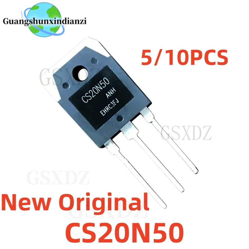 5-10pcs Brand- New Original CS20N50 TO-3P MOS field-effect transistor Best Quality In Stock