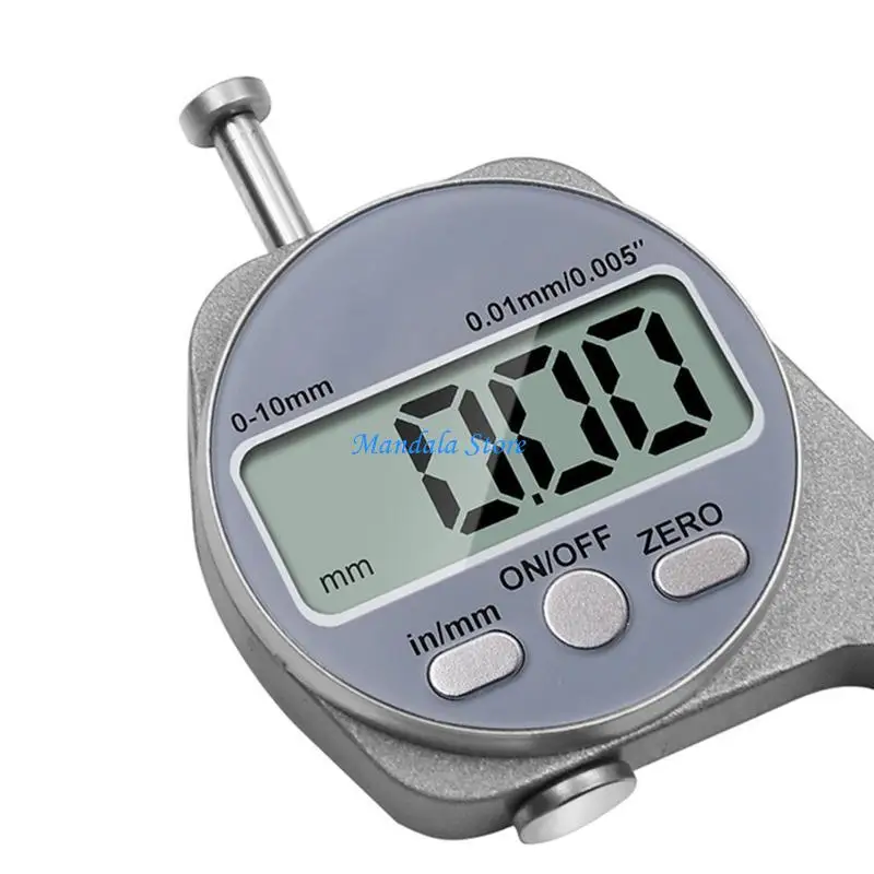 U2JC 0.01mm Digital Thickness Gauge Meter Electronic Micrometer 0-10mm 2 Types