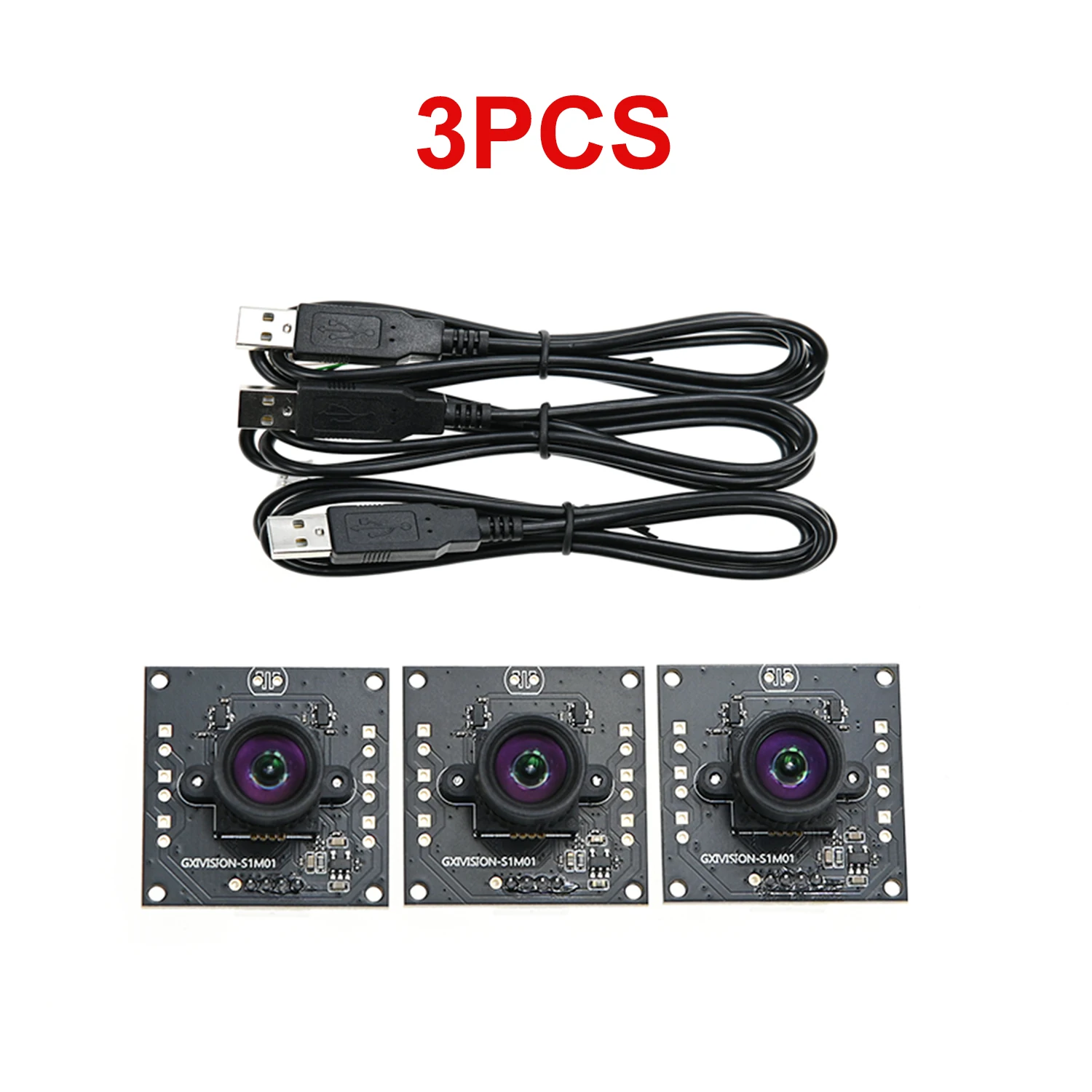 GXIVISION OV9732 USB Camera Module 100 Degree 30FPS 2M Cable NO Distortion,Compatible For Autodarts.io Scoring System,Drive Free