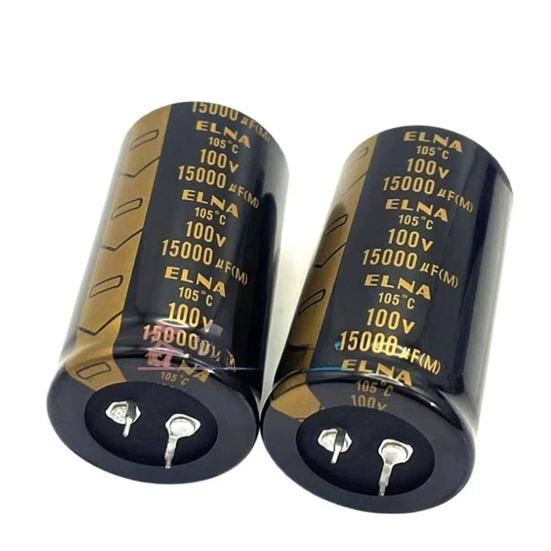 1PCS ELNA 100V 15000UF Aluminum Electrolytic Capacitor 35×70~100mm Audio Filter Capacitor For Power Amplifier