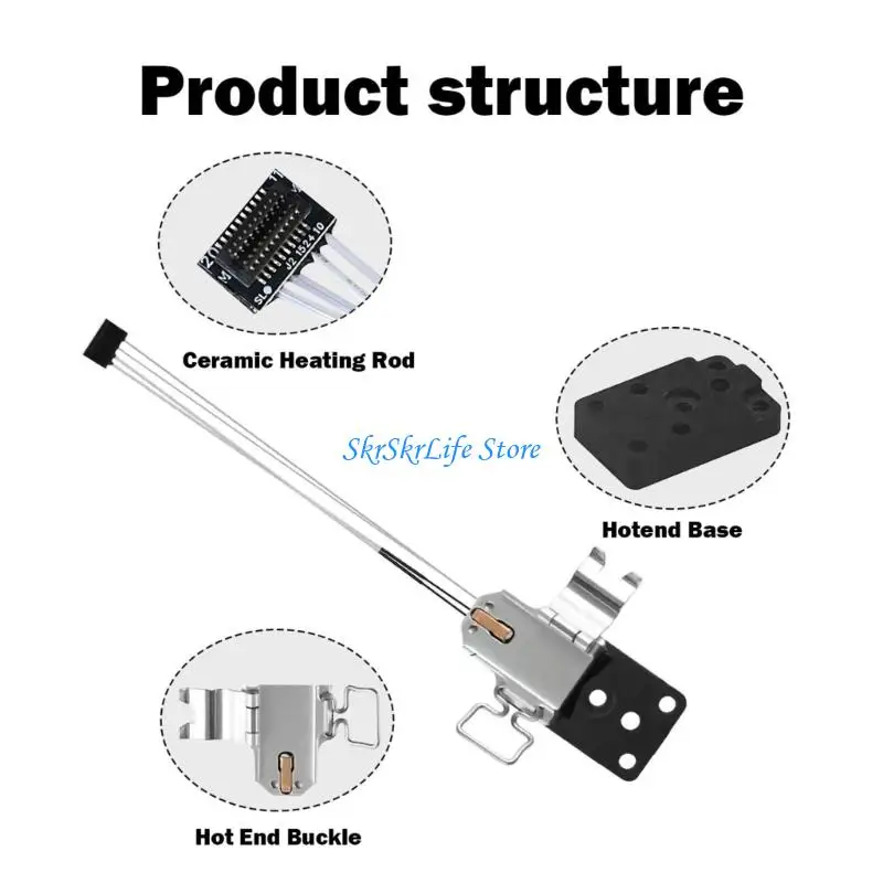 E65E Quick Replacement Heating Assembly for Consistent Printers Easy to Install