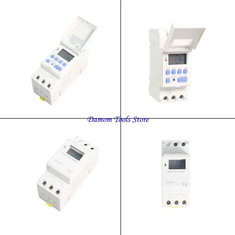 57BE THC15A DC48/12V/24V/110V/220V ترحيل التبديل الرقمي القابلة للبرمجة الإلكترونية