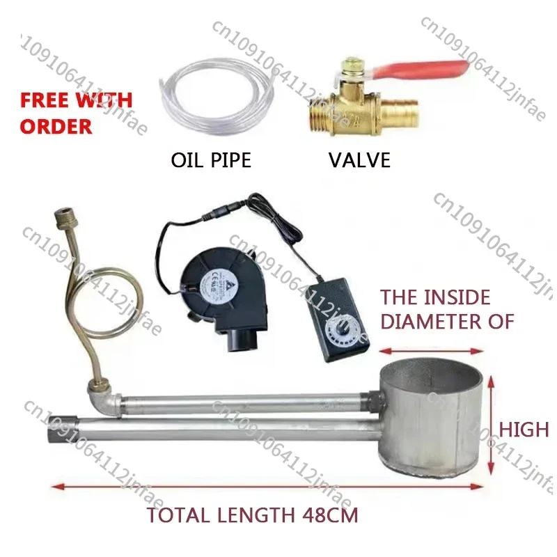 

New Waste Oil Heating Furnace Burner Farm Industrial Heating Furnace Replaces Coal Oil Water Heater Core