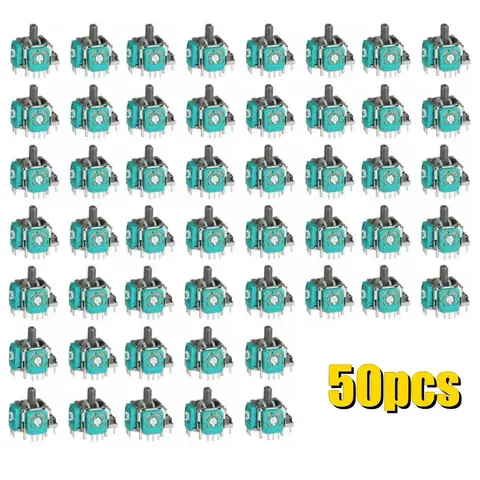 10/20/50 Pcs Replacement 3D Rocker Analog Joystick Sensor Module Potentiometer for Ps4 /pro Slim Xbox One S/x Controller Repair