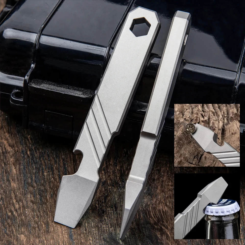 Titanium Pry Bar - Tytanowy narzędzie EDC typu Pry Bar