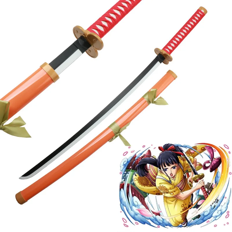 Anime Cosplay Espadas De Madeira, Kikunojo Samurai Sword, Decorar Presentes Originais, 104cm, Novo