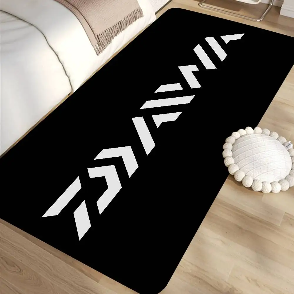 D-Daiwa Fishing 3 Baseball Door Mat Nordic Style Home Doormat Bathroom-Toilet Mats Bedroom Bedside Mats
