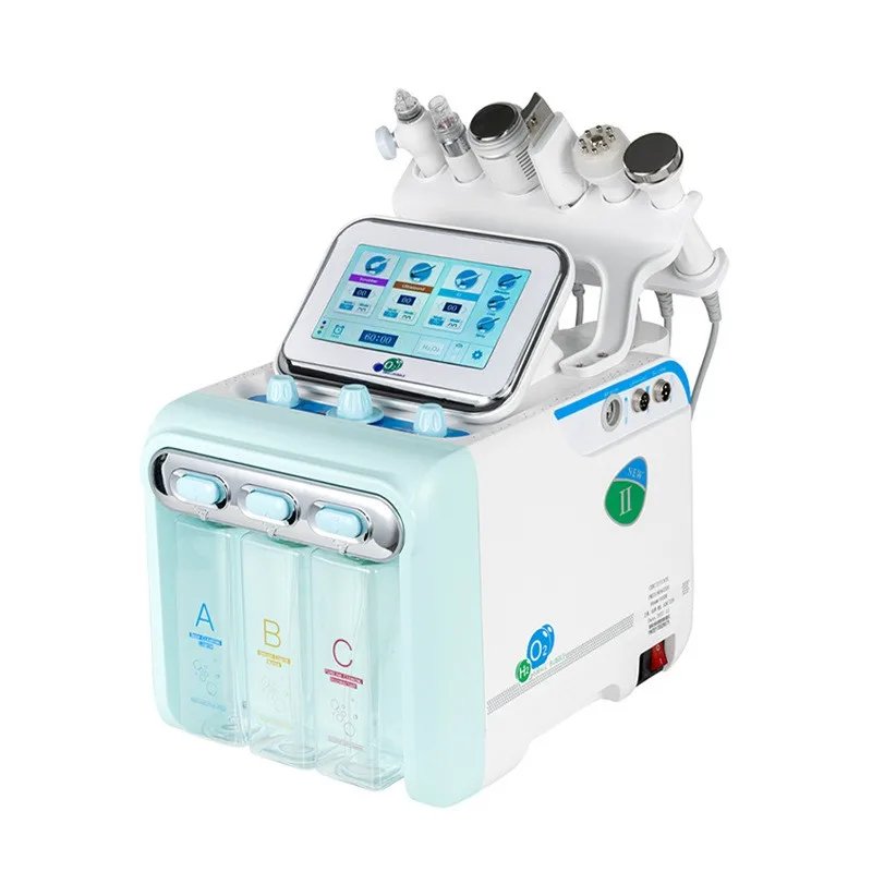 Six In One Facial Cleanser Eight Headed Hydrogen Oxygen Small Bubbles Oxygen-infused Hydration Comprehensive Skin Management