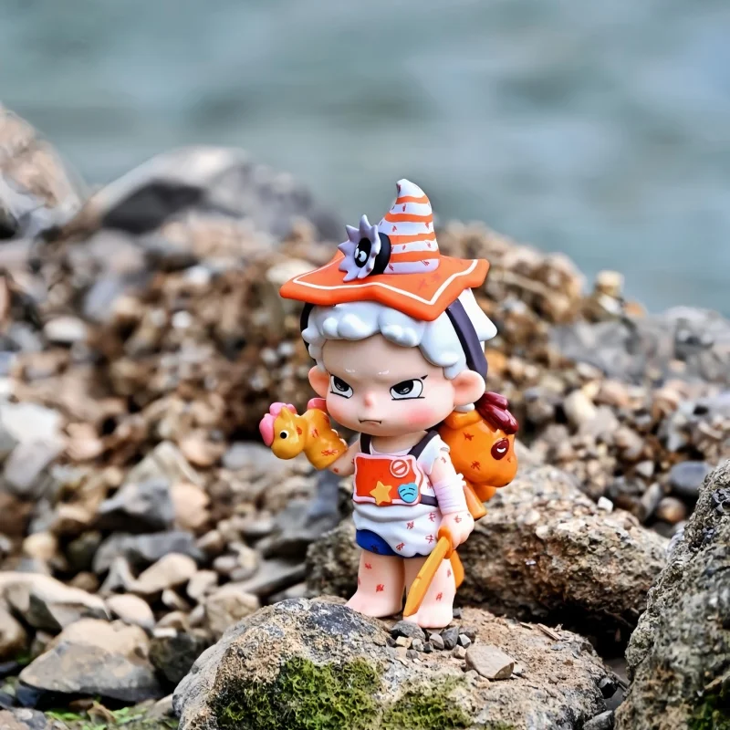 

Heiwan Blind Box Rescue Miss Qiao Series Collectible Figure Cute Model Desktop Ornament Home Decor Gift For Female Collectors
