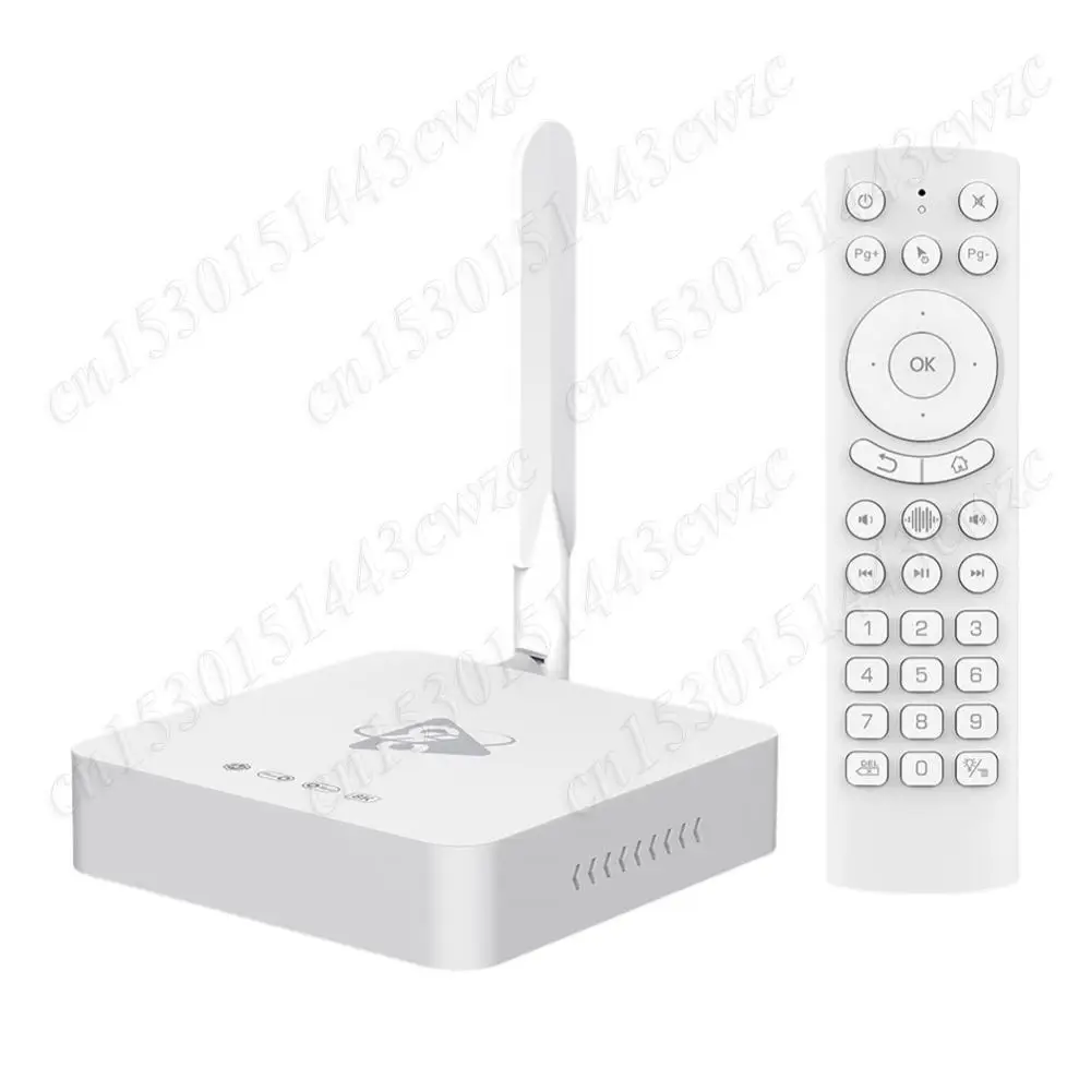 

Smart TV Box Set Top Box for Android 11.0 with 2.4G Voice Remote Control HD Media Player 8K WiFi6 BT5.4 Video Set Top TV Box