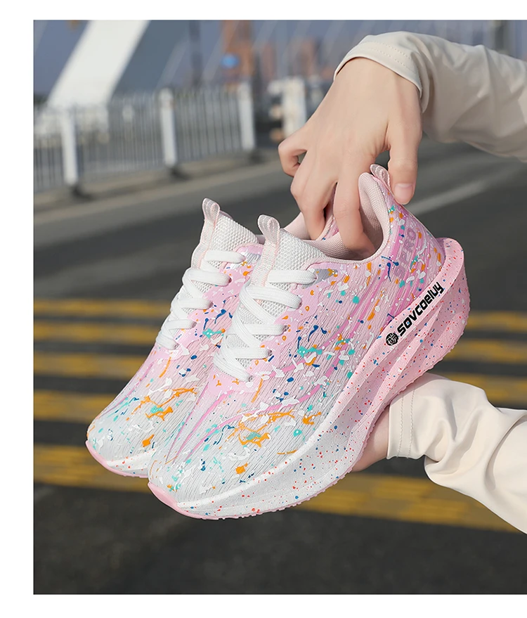 Modische Damen-Wanderschuhe, atmungsaktiv, leicht, für den Außenbereich, rutschfest, sportliche Laufschuhe, lässig, bequem – Detail 10