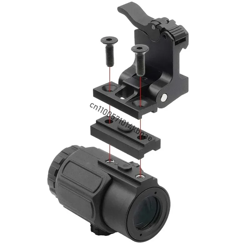 المكبر G45/G43/G33 3X/5X بندقية المدمجة نطاق البصر البصري ل 20 مللي متر Pictinny السكك الحديدية STS.QD جبل الصيد الادسنس AR15 والعتاد