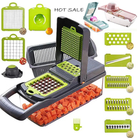 Vegetable Chopper 14 in 1 Vegetable Slicer Dicer Cutter Veggie Slicer Cortadora De Verduras Veggie Chopper