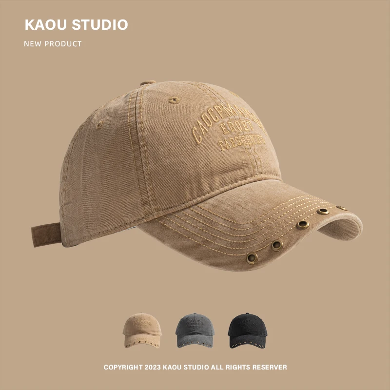 

New Style Duckbill Cap Hip-Hop Baseball Cap Niche Street Style Men's Sunshade Shopping Cap
