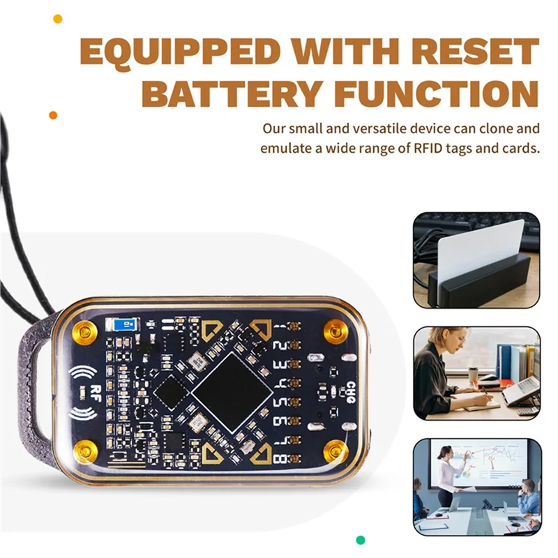 N05R Chameleon Ultra RFID Smart Card Emulator Smart Chip Reader NFC Duplicator+5XUID Card 125Khz 13.56Mhz ID IC Card Decode